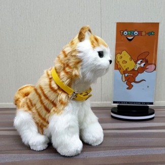 Punched Face Persian Cat Animatronic Toy with Sound Response and Soft Coat Price in Pakistan | LAPTAB