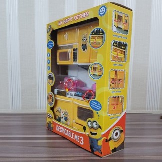 Minion My Happy Kitchen Mini Playset with Light, Sounds, Cookware, and Openable Cabinets Price in Pakistan | LAPTAB