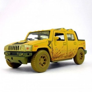 Hummer H2 SUT Muddy 1/40 Scale Die Cast Pull-Back Pickup Truck Model Toy Price in Pakistan | LAPTAB