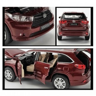 Toyota Highlander Die-Cast Model Car with Sound, Light, and Opening Doors, Metal Alloy, 15 cm Price in Pakistan | LAPTAB