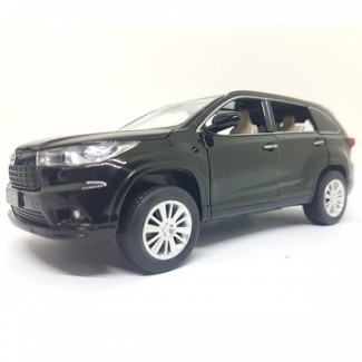 Toyota Highlander Die-Cast Model Car with Sound, Light, and Opening Doors, Metal Alloy, 15 cm Price in Pakistan | LAPTAB