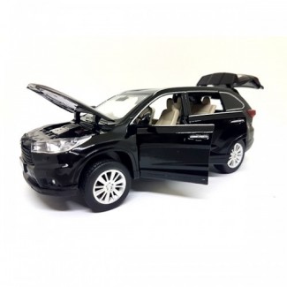 Toyota Highlander Die-Cast Model Car with Sound, Light, and Opening Doors, Metal Alloy, 15 cm Price in Pakistan | LAPTAB