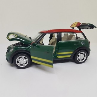 Metal Body BMW Mini Cooper Countryman Die-Cast Car Model with Lights, Sounds, and Pull-Back Function Price in Pakistan | LAPTAB