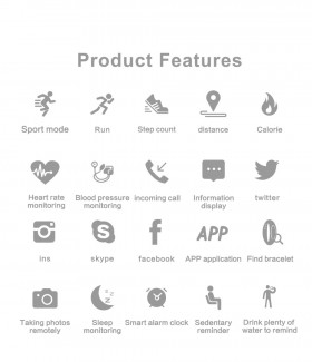 M3 Smart Bracelet with Blood Pressure, Heart Rate, Sleep Monitoring, Call and Message Alerts Price in Pakistan | LAPTAB