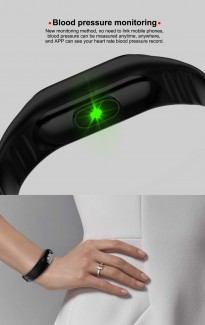 M3 Smart Bracelet with Blood Pressure, Heart Rate, Sleep Monitoring, Call and Message Alerts Price in Pakistan | LAPTAB