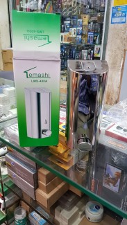 Liquid Soap Dispenser, Satin Stainless Steel, Large Capacity, ADAAG Compliant Push Button