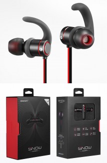 GEEKERY SNOW E23 Magnetic Design Wireless BT Sport Earphones