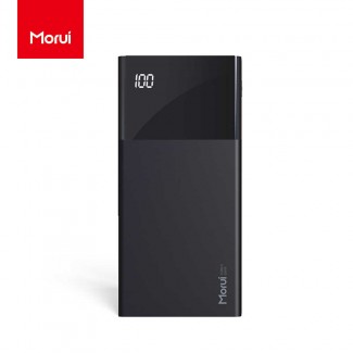 MORUI ML20 Power Bank 20000mAh Portable Charger with Dual USB Output and Li-Polymer Battery Price in Pakistan | LAPTAB
