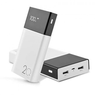 Morui ML20 10000mAh Lithium Polymer Power Bank with LED Display and Slim Design Price in Pakistan | LAPTAB