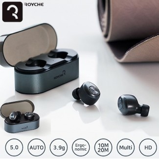  Wireless Bluetooth Earbuds with Charging Dock