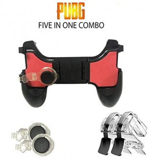 Gamepad PUBG Controller Joystick with L1 R1 Triggers, 5-in-1 Mobile Gaming for iOS and Android Price in Pakistan | LAPTAB