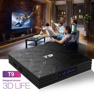 T9 Android TV Box 4GB RAM 64GB ROM with 4K UHD, Bluetooth, USB, and Playstore Support Price in Pakistan | LAPTAB