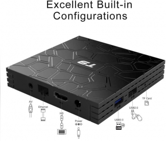 T9 Android TV Box 4GB RAM 64GB ROM with 4K UHD, Bluetooth, USB, and Playstore Support Price in Pakistan | LAPTAB
