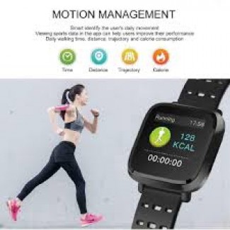 Y8 Smart Health Watch with Heart Rate, Blood Pressure, Oxygen, Sleep Monitor, IP67 Waterproof Price in Pakistan | LAPTAB