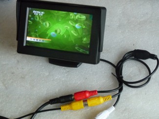 4.3 Inch TFT LCD Color Monitor with LED Backlight for Vehicle Security Systems