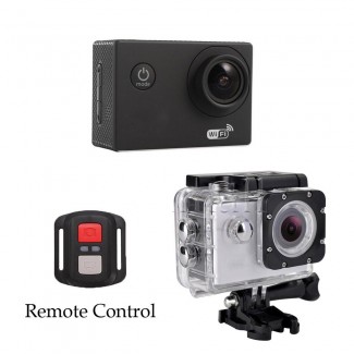 Water Sports Action Camera with 2.4G Remote, 2