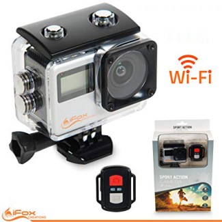 Water Sports Action Camera with 2.4G Remote, 2