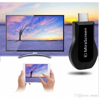 MX AnyCast Airplay Wireless WiFi Display TV Dongle Receiver for iOS, Android, Windows, Mac Price in Pakistan | LAPTAB
