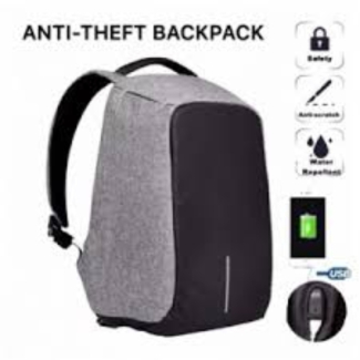 Anti Theft Laptop Bag with Illuminating Safety Strips, Hidden Zips, Water Resistant Price in Pakistan | LAPTAB