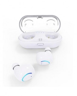 QI8 Twins Bluetooth Earbuds with Charger Box, Dual Device Connection, Voice Prompts Price in Pakistan | LAPTAB