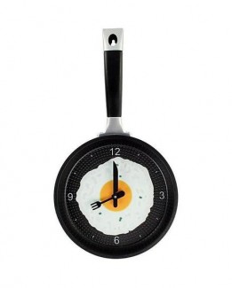 Creative Omelette Frying Pan Wall Clock with Kitchen Egg Design, ABS Material Price in Pakistan | LAPTAB