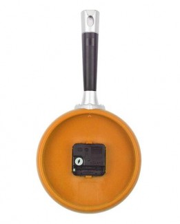 Creative Omelette Frying Pan Wall Clock with Kitchen Egg Design, ABS Material Price in Pakistan | LAPTAB