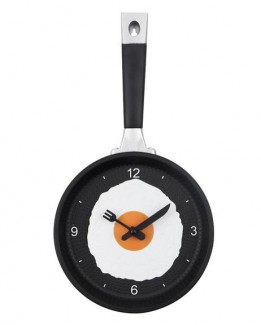 Creative Omelette Frying Pan Wall Clock with Kitchen Egg Design, ABS Material Price in Pakistan | LAPTAB