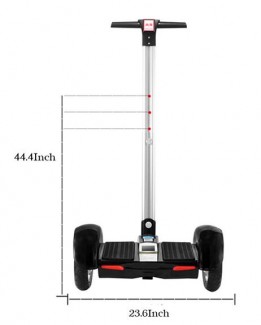 Hoverboard Electric Scooter with Bluetooth Speaker, LED Lights, 10