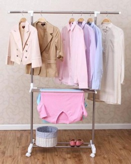 Stainless Steel Composite Clothes Hanger with Adjustable Length and 360? Hook Price in Pakistan | LAPTAB