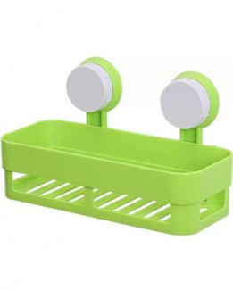 Multicolor Storage Rack with Magic Suction Cup, No-Drill Bathroom Organizer, Lightweight and Durable Price in Pakistan | LAPTAB