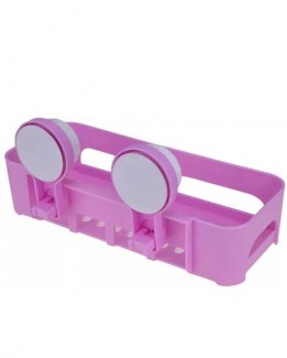Multicolor Storage Rack with Magic Suction Cup, No-Drill Bathroom Organizer, Lightweight and Durable Price in Pakistan | LAPTAB