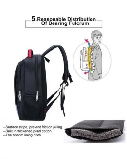 School Business Waterproof Backpack with Laptop Compartment and Ventilated Back Pad Price in Pakistan | LAPTAB