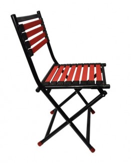 Metal Camping Foldable Chair with Metal Frame and Polyester Fabric for Outdoor Use Price in Pakistan | LAPTAB