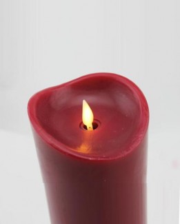 Electric Wax Candle Large Red ? Battery Operated, Safe Soft Glow with Home Fragrance Price in Pakistan | LAPTAB