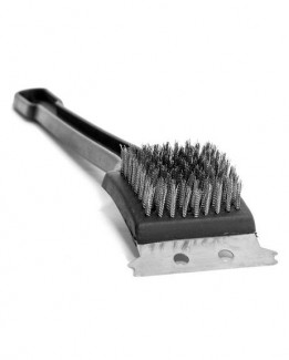 18 Inch BBQ Grill Brush with Metal Bristles and Steel Scraper for Safe Grill Cleaning Price in Pakistan | LAPTAB