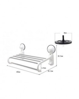 Towel Shelf Magic Suction Cup - Removable, Reusable Holder for Smooth Surfaces Price in Pakistan | LAPTAB