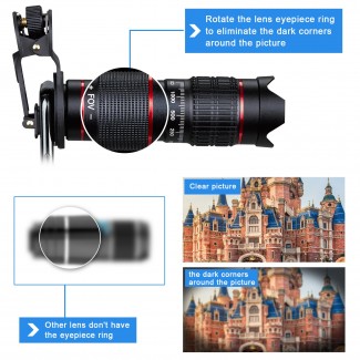 22X HD Zoom Mobile Phone Telescope Lens with Manual Focus and Adjustable Tripod Price in Pakistan | LAPTAB