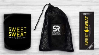 Sweet Sweat Waist Trimmer Belt, Adjustable Velcro, Latex-Free Neoprene, Fits Up to 42 Price in Pakistan | LAPTAB