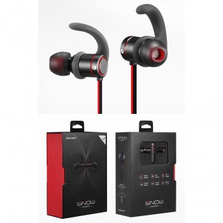 Geekery Snow E21 Wireless Bluetooth Earphones with Magnetic Design, Sweat Proof, Built-in Mic Price in Pakistan | LAPTAB