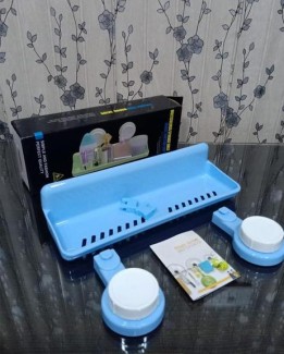 Multi Colored Storage Shelf with Magic Suction Cup, Removable and Reusable, No Drilling Needed Price in Pakistan | LAPTAB