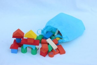 Wooden Advanced Building Block Set, 50 Pieces, Safe Water-Based Paint, Develops Motor Skills and Creativity Price in Pakistan | LAPTAB
