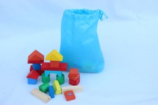 Wooden Advanced Building Block Set, 50 Pieces, Safe Water-Based Paint, Develops Motor Skills and Creativity Price in Pakistan | LAPTAB