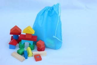 Wooden Advanced Building Block Set, 50 Pieces, Safe Water-Based Paint, Develops Motor Skills and Creativity Price in Pakistan | LAPTAB