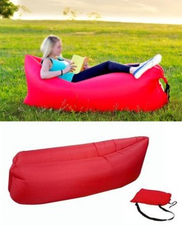 Inflatable Air Sofa Waterproof Portable Lay Bag for 2-3 People, Durable Ripstop Polyester Price in Pakistan | LAPTAB