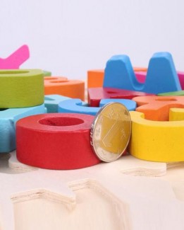 Wooden 1 to 20 Number Blocks Board - Safe, Educational Toy for Kids Price in Pakistan | LAPTAB