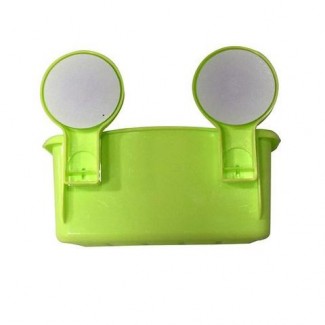 Multicolor Green Bathroom Storage Rack with Magic Suction Cup, No Tools Needed Price in Pakistan | LAPTAB