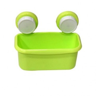 Multicolor Storage Rack Magic Suction Cup - Green