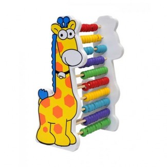 Animal Ten Grade Wooden Learning Toy for Ages 3+, Enhances Hand-Eye Coordination and Social Skills Price in Pakistan | LAPTAB