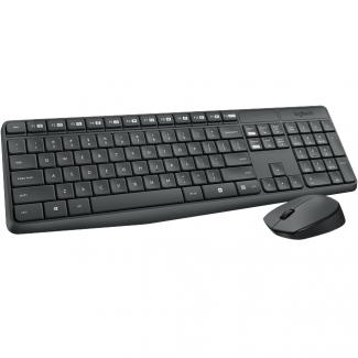 Logitech MK235 Wireless Keyboard and Mouse Combo with Full-Size Layout and Long Battery Life Price in Pakistan | LAPTAB