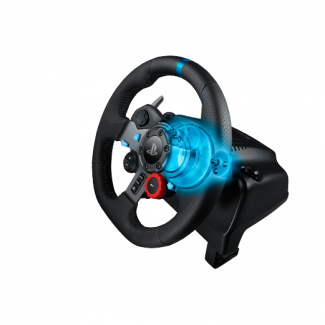 Logitech G29 Driving Force Racing Wheel with Leather Grip, Dual-Motor Force Feedback, 900? Rotation, and Adjustable Pedals Price in Pakistan | LAPTAB
